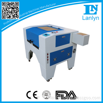shenzhen factory hot selling co2 glass tube mini leather belt laser cutting machine